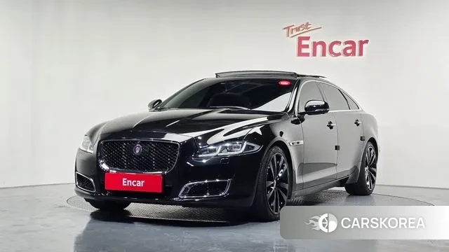 Jaguar All New XJ 2019 Черный из Кореи