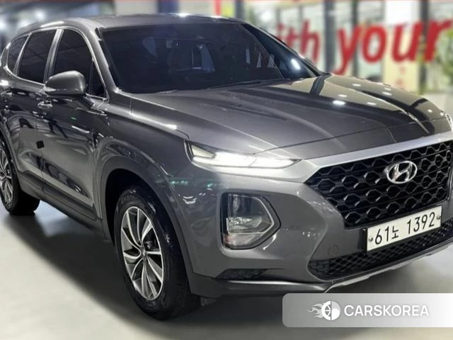Hyundai Santa Fe TM 2018 Серый из Кореи