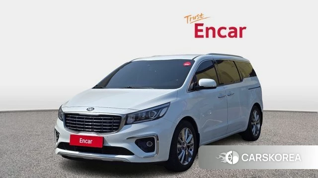 Kia The New Carnival 2020 Белый из Кореи