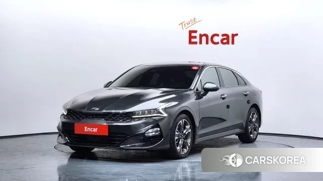 Kia K5 3rd generation 2021 Серый из Кореи