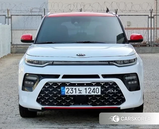 Kia Soul Booster 2019 Белый из Кореи