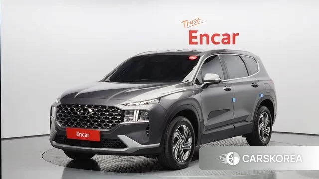 Hyundai The New Santa Fe 2023 Серый из Кореи