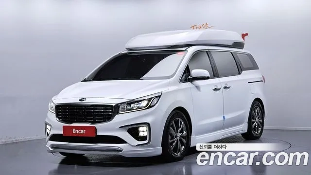 Kia The New Carnival 2019 Белый из Кореи