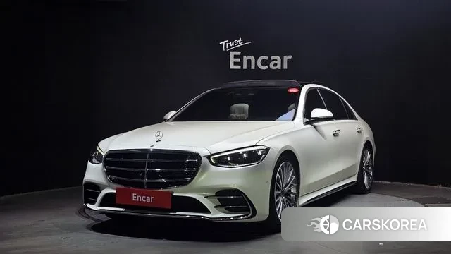 Mercedes-Benz S-Class W223 2022 Белый из Кореи