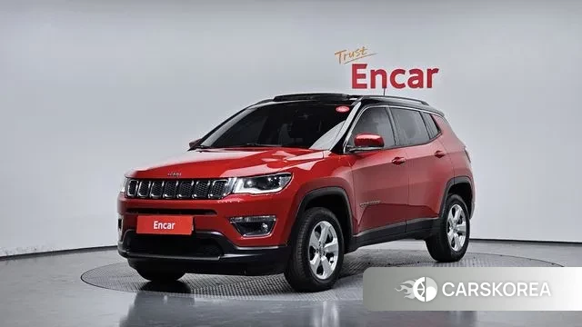 Jeep Compass 2nd Generation 2019 Красный из Кореи