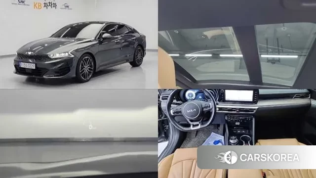 Kia K5 3rd generation 2022 Серый из Кореи