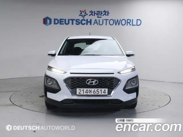 Hyundai Kona Hybrid 2020 Белый из Кореи