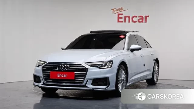 Audi A6 (C8) 2021 Белый из Кореи