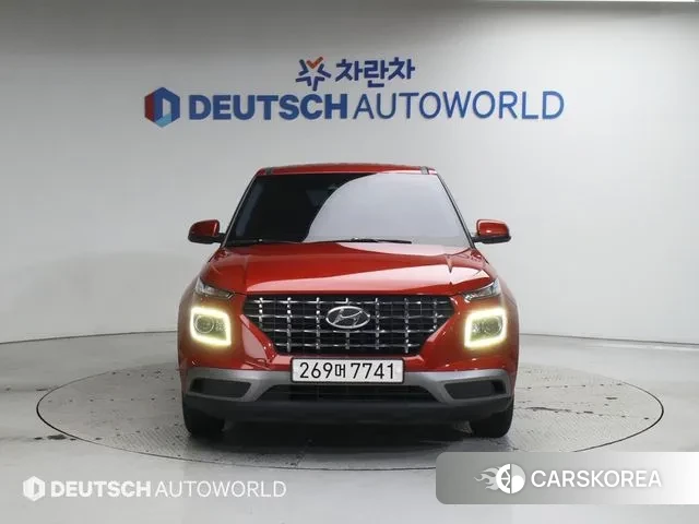Hyundai Venue 2019 Красный из Кореи