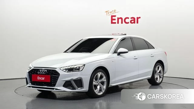 Audi A4 (B9) 2021 Белый из Кореи