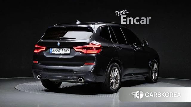 BMW X3 (G01) 2021 Серый из Кореи