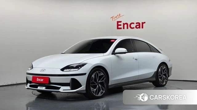 Hyundai Ionic 6 2023 Белый из Кореи