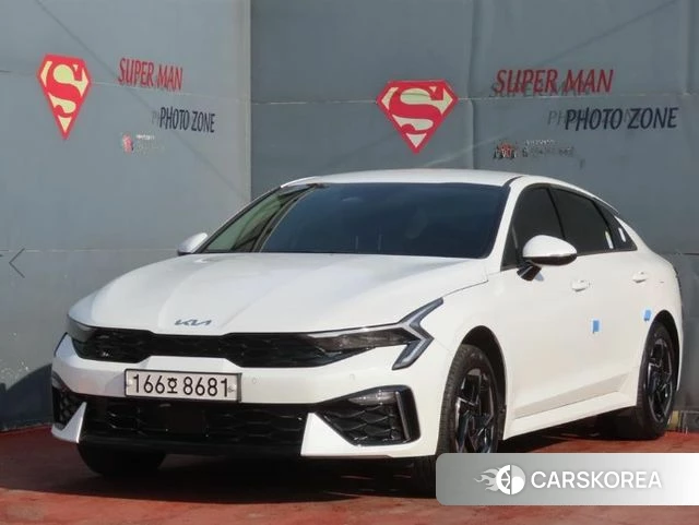 Kia The New K5 3rd generation 2024 Белый из Кореи