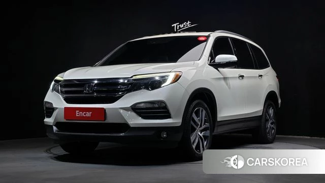 Honda Pilot 3rd generation 2018 Белый из Кореи