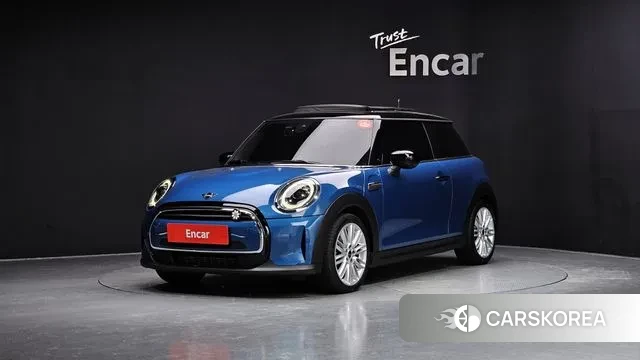 Mini Cooper 2022 Синий из Кореи