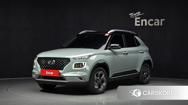 Hyundai Venue 2026 Светло-зеленый из Кореи