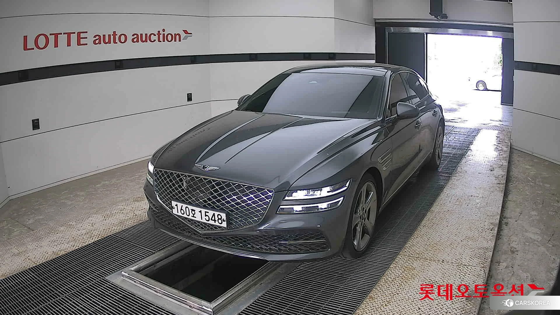 Hyundai G80 2021 Carbon Metal из Кореи