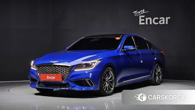 Genesis G80 2018 Синий из Кореи
