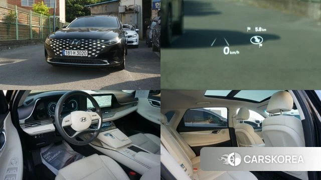 Hyundai The New Grandeur IG 2022 Черный из Кореи