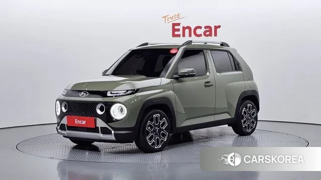 Hyundai Casper 2021 Светло-зеленый из Кореи