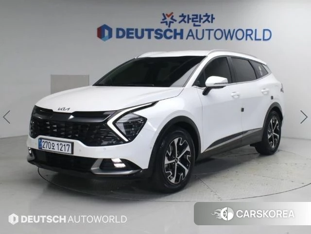 Kia Sportage 5th Generation Hybrid 2022 Белый из Кореи