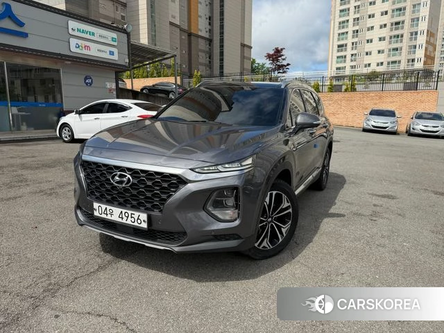 Hyundai Santa Fe TM 2018 Серый из Кореи