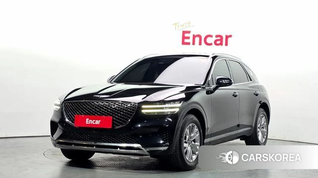 Genesis GV70 2023 Черный из Кореи