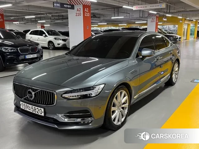 Volvo S90 2020 Серый из Кореи