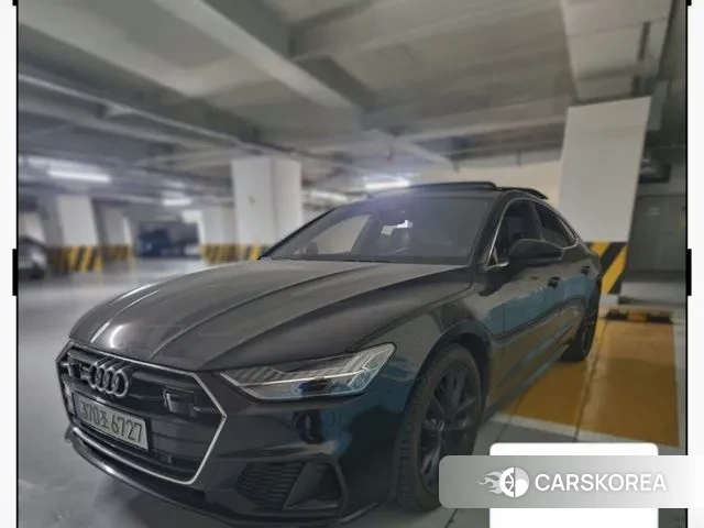 Audi A7 (4K) 2020 Черный из Кореи