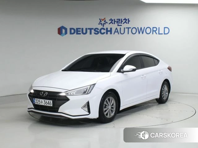 Hyundai The New Avante AD 2019 Белый из Кореи