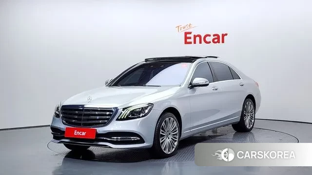 Mercedes-Benz S-Class W222 2019 Серебряный из Кореи