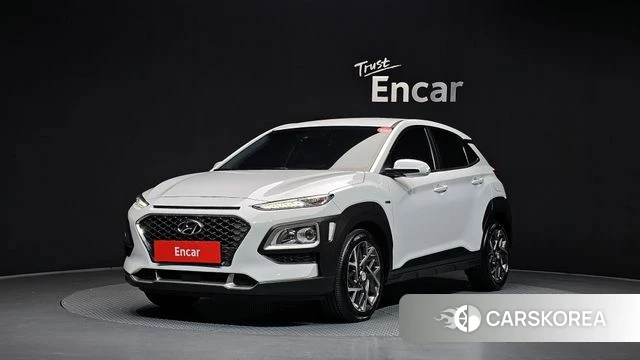 Hyundai Kona Hybrid 2020 Белый из Кореи