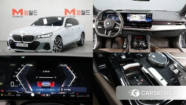 BMW 5 Series (G60) 2024 Серый из Кореи