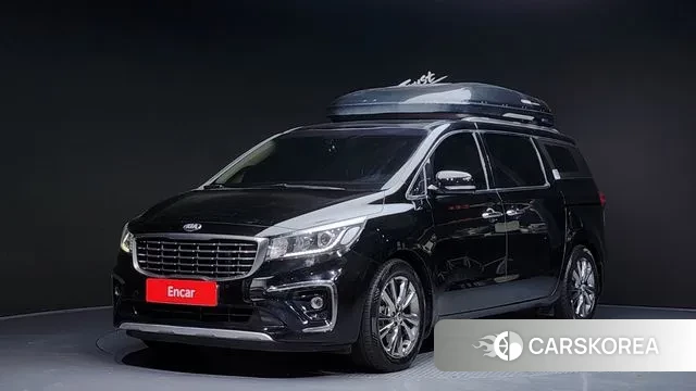 Kia The New Carnival 2018 Черный из Кореи