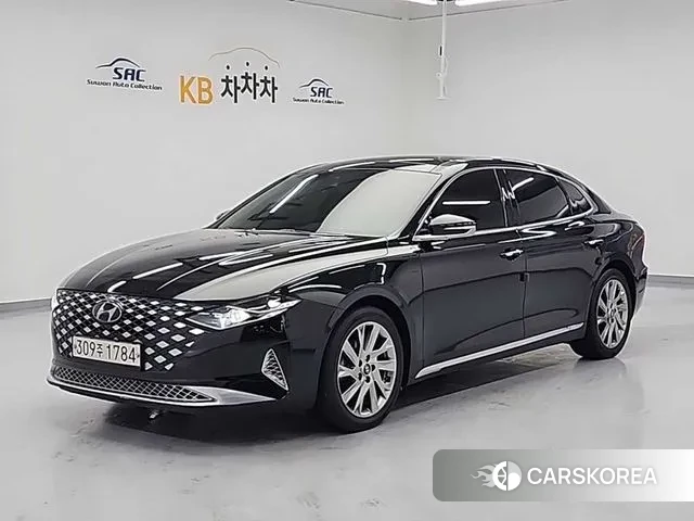 Hyundai The New Grandeur IG Hybrid 2020 Черный из Кореи