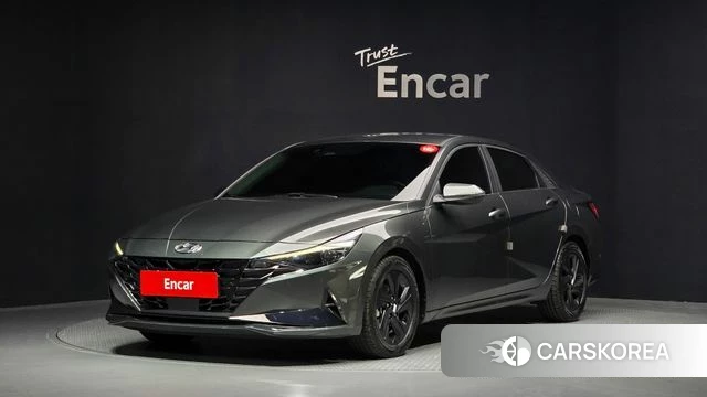 Hyundai Avante Hybrid (CN7) 2022 Серый из Кореи