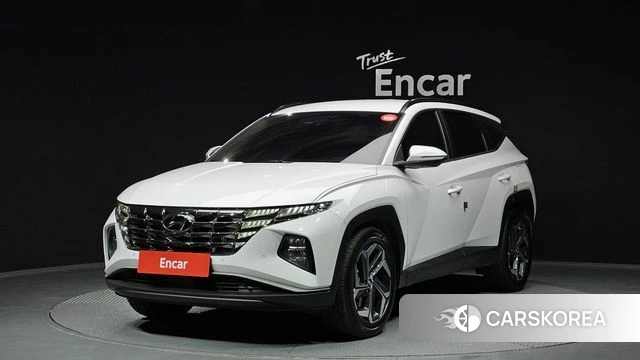 Hyundai Tucson (NX4) 2021 Белый из Кореи
