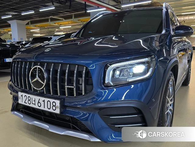 Mercedes-Benz GLB-Class X247 2022 Синий из Кореи