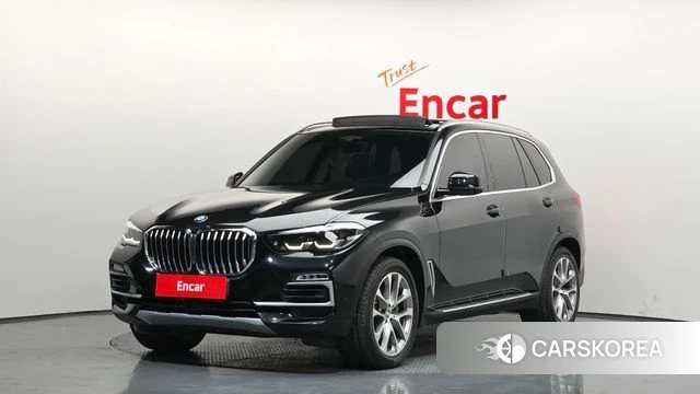 BMW X5 (G05) 2021 Черный из Кореи