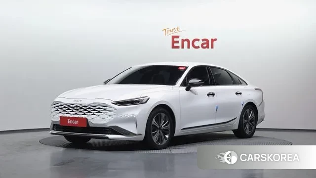 Kia K8 Hybrid 2023 Белый из Кореи