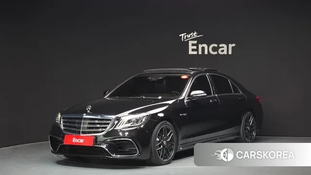 Mercedes-Benz S-Class W222 2018 Черный из Кореи
