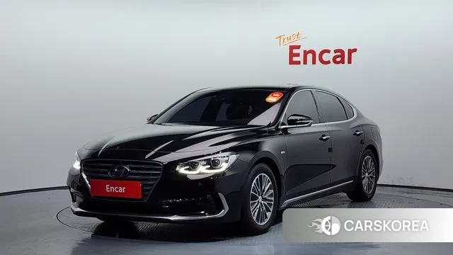 Hyundai Grandeur IG Hybrid 2018 Черный из Кореи