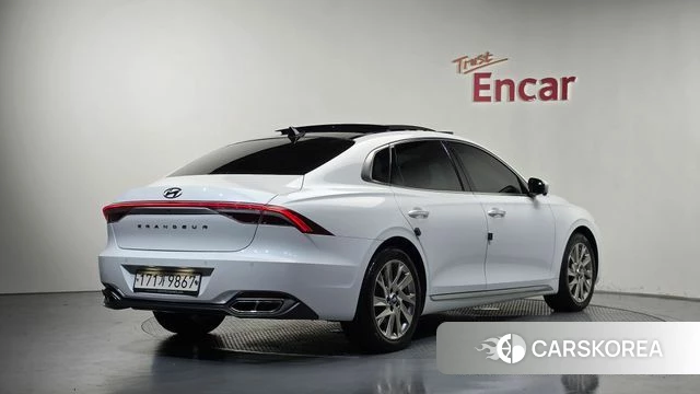 Hyundai The New Grandeur IG Hybrid 2020 Белый из Кореи