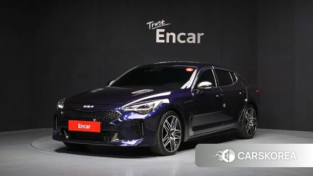 Kia Stinger Meister 2022 Синий из Кореи