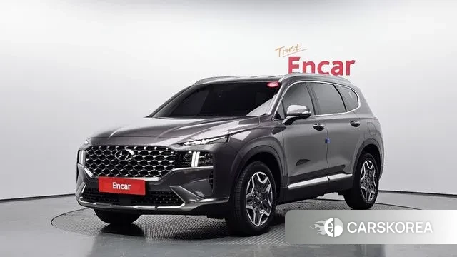 Hyundai The New Santa Fe 2022 Серый из Кореи
