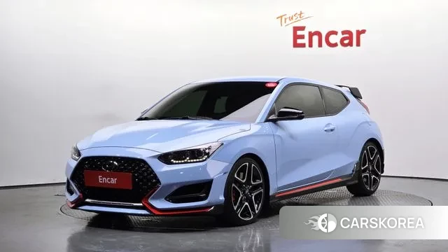 Hyundai Veloster (JS) 2019 Светло-серебряный цвет из Кореи