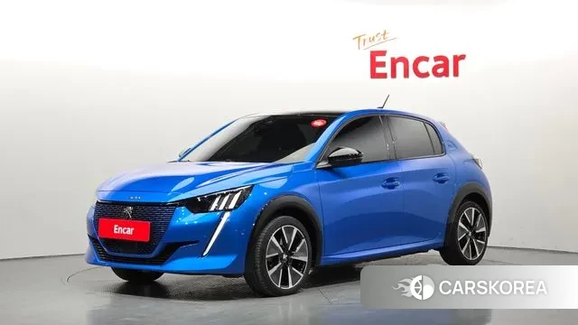 Peugeot e-208 second Generation 2020 Синий из Кореи