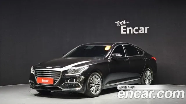 Genesis G80 2018 Черный из Кореи
