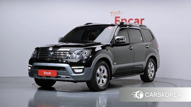 Kia The New Mohave 2018 Черный из Кореи