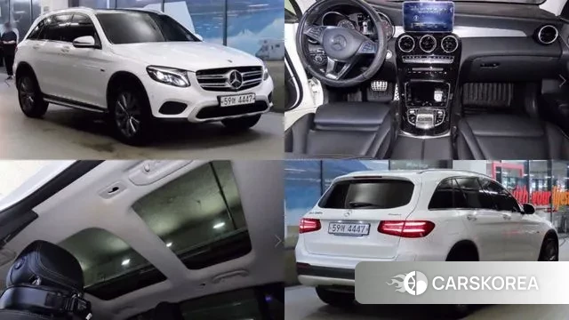 Mercedes-Benz GLC-Class X253 2018 Белый из Кореи